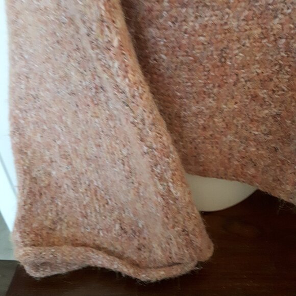 Sweater - William Rast - Peachy Color - Sz. L Cotton/Wool Blend - Picture 3 of 5